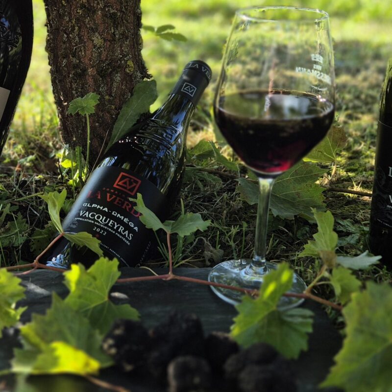 Vin Rouge Vacqueyras Alpha Omega La Verde