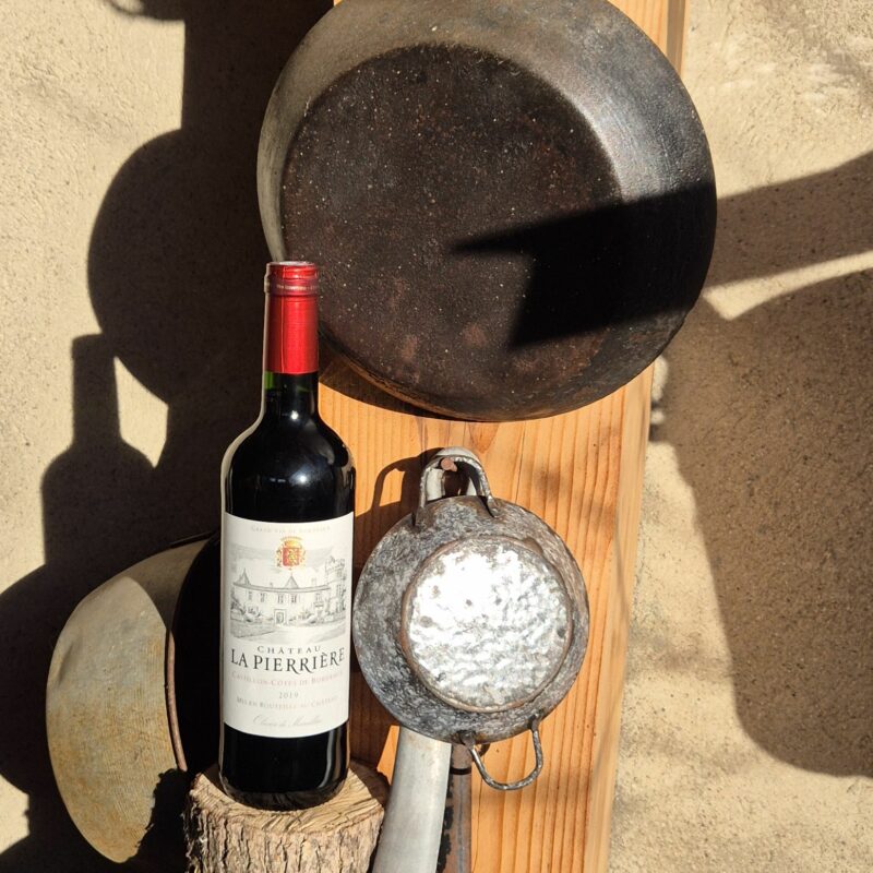 Vin Rouge Castillon Côte De Bordeaux Château La Pierreière