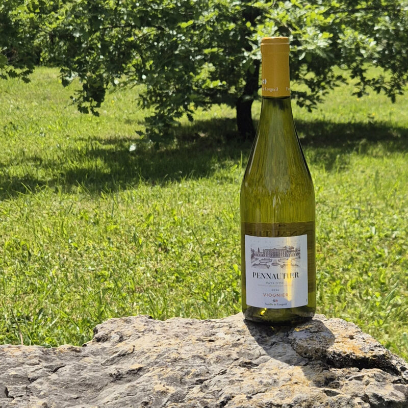 Vin blanc viognier pennautier pays d'oc famille de lorgeril