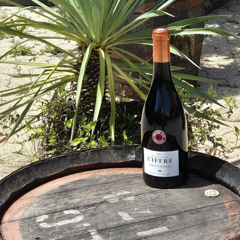 Vin rouge saint chinian château de ciffre grand vin famille de lorgeril