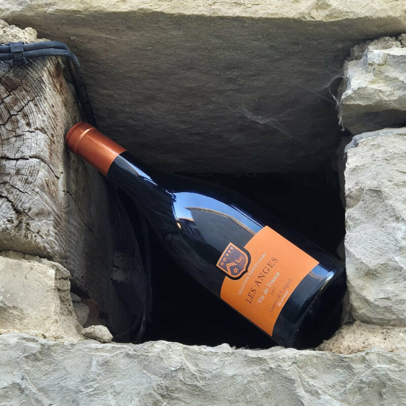 Vin rouge lorgeril les anges selection parcellaire