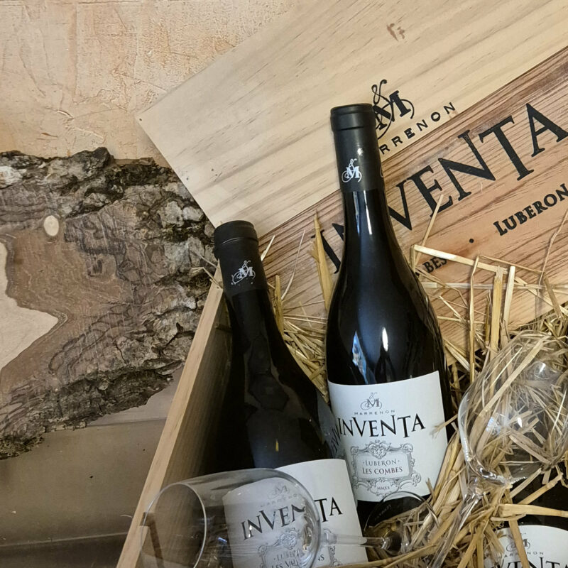 Vin rouge inventa les combes marrenon luberon rouge