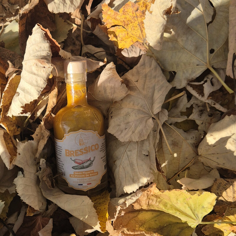 Bressico jaune ferme du tiret piment de bresse